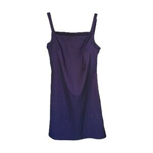 Rampage Vibrant Purple Black Mini Dress 90s Y2K Vintage Whimsigoth